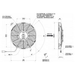 Wentylator SPAL VA11-BP12/C-57A / VA11BP12C57A