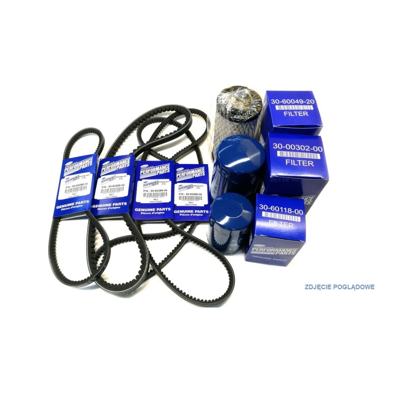 ZESTAW SERWISOWY CARRIER SUPRA 850 PASKI+ FILTRY 766130202