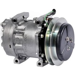 SPRĘŻARKA KLIMATYZACJI CASE CONSTRUCTION KHR3241 KHR3197 KOBELCO TDKR151320S TDKR151340S SANDEN SD7H13 7351 / 8947