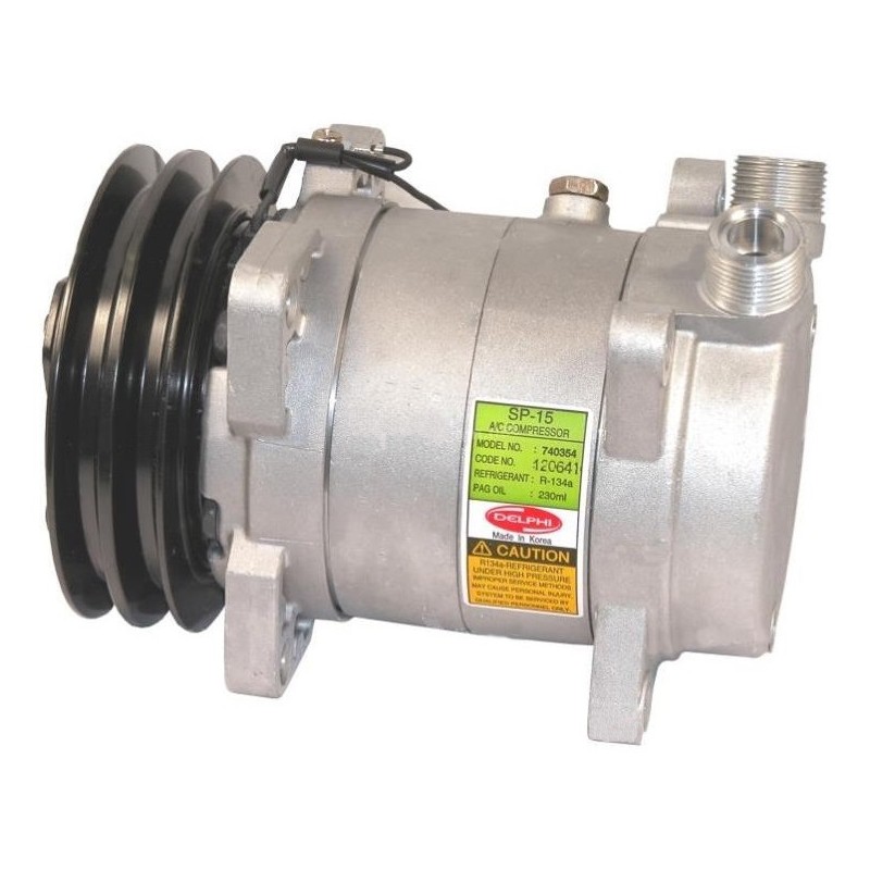 SPRĘŻARKA KLIMATYZACJI DELPHI SP 15 740354 ZETOR