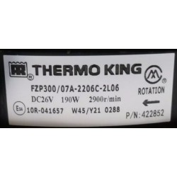 WENTYLATOR SKRAPLACZA KLIMATYZACJI VDL 42-2852 422852 78-1835 78-1529 781835 781529 FZP300/07A-2206C-2L06 3E09694G01